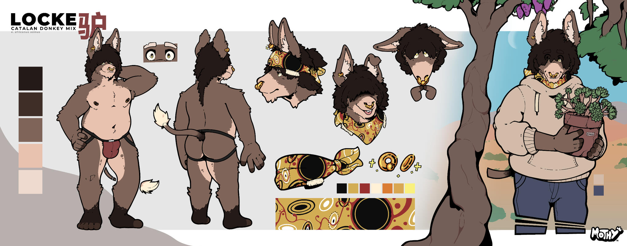 Front & Back + 3 Expression Headshots + 2 Details + Key Art